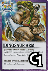 Dinosaur Arm